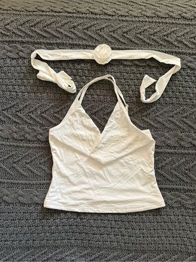 Revolve MORE TO COME Tabitha Top in White